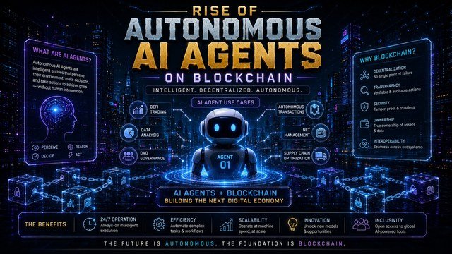 The Rise of Autonomous AI Agents on Blockchain