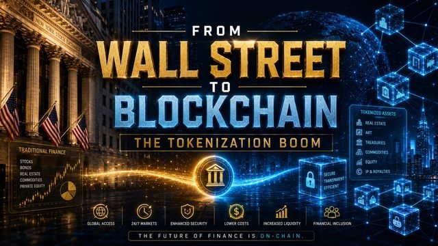 From Wall Street to Blockchain: The Tokenization Boom